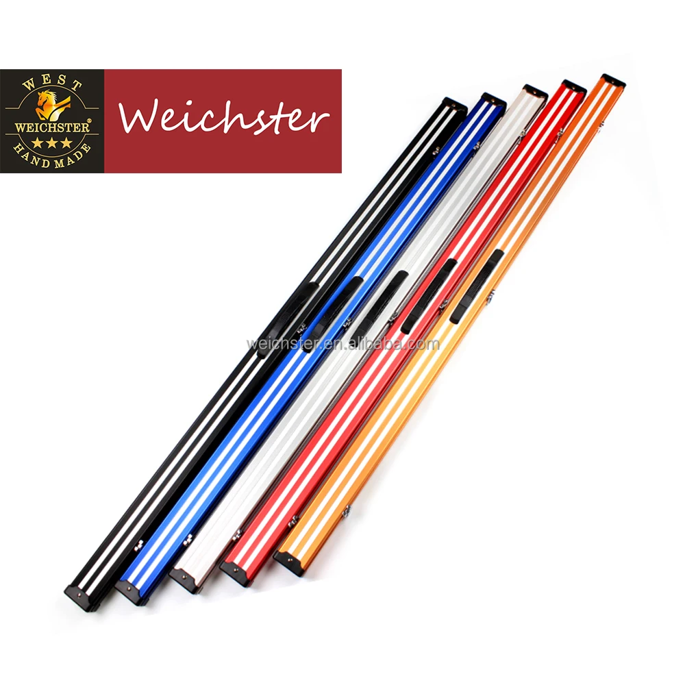 Weichster New 1piece Aluminum Snooker Pool Cue Case 60" With Locks