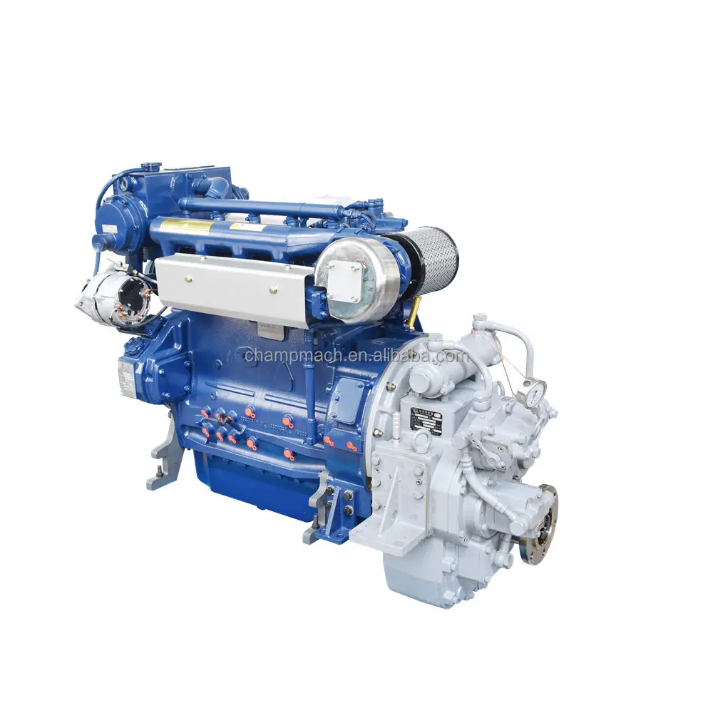 Marine Use Diesel Engine 2400rpm 4 Cylinder 6 Cylinder Strong Power