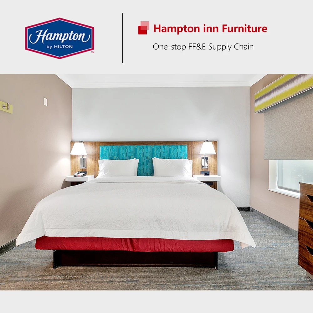 Современная высококачественная мебель для гостиниц Hampton Inn в комплектах спальни