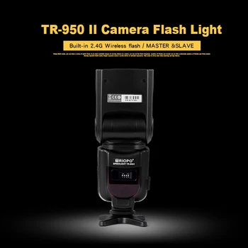 Tr-950 Triopo Flash Light Tr-950ii Light Speedlite with G4 Trigger Universal for 7D 5D 650D 550D 450D 1100D 60D Cameras detail image