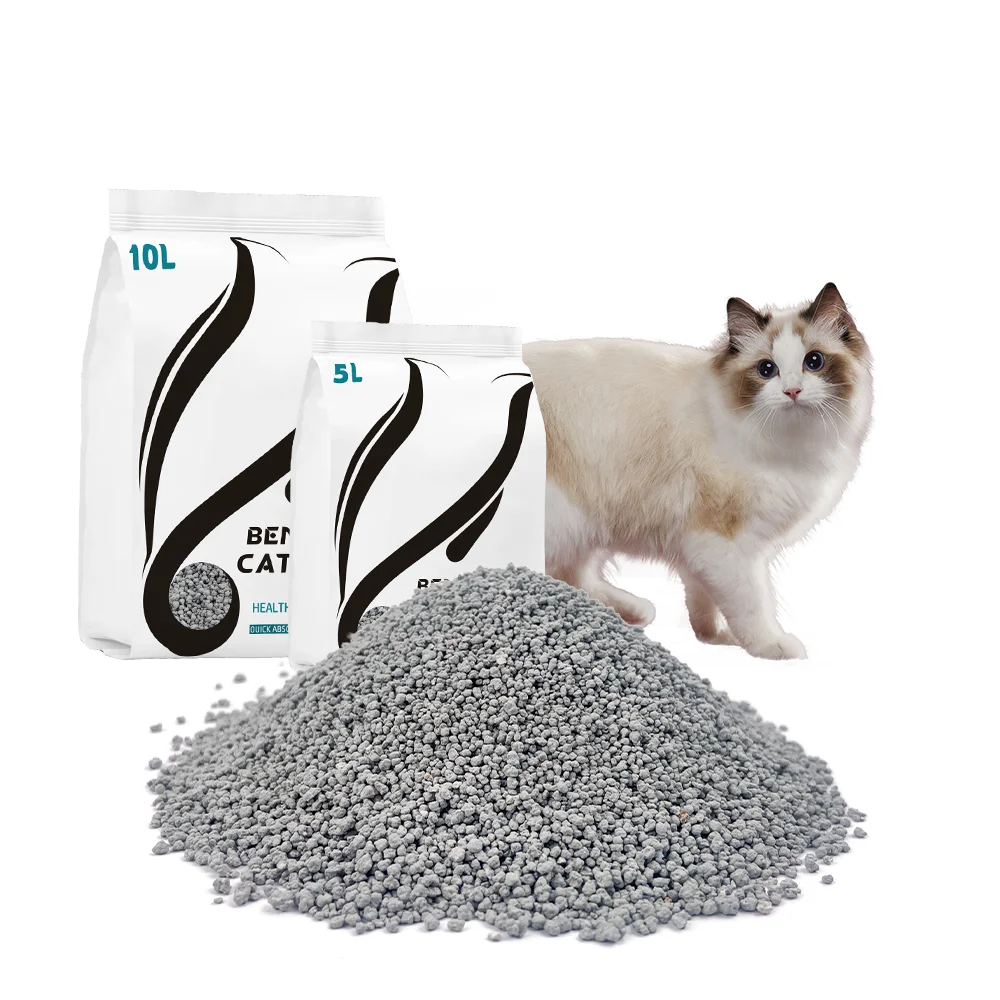 Hot Selling Cat Litter Bentonite Factory Oem / Odm Multi Fragrance Dustfree Strong Clumping And