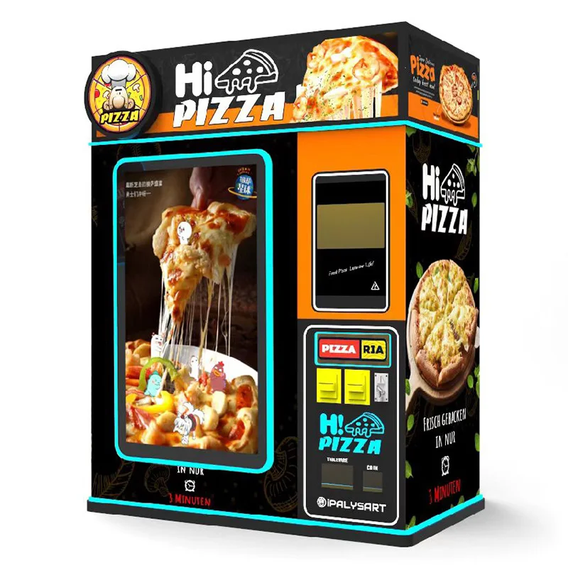 Automatic Pizza Vending Machine Price Frozen Customized Pizza Book