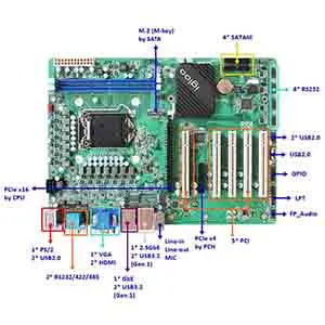 For Jetway La2h-h420e Atx Board Intel Comet Lake-s H420e,Supports ...