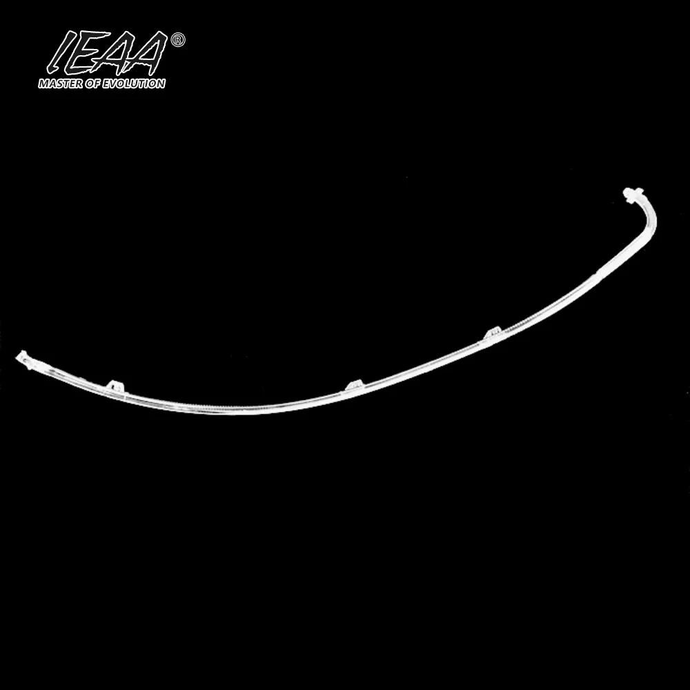 شريط دليل الضوء DRL شفاف LED ضوء النهار المناسب لسيارة مرسيدس بنز فئة ML 2013-2016 W166