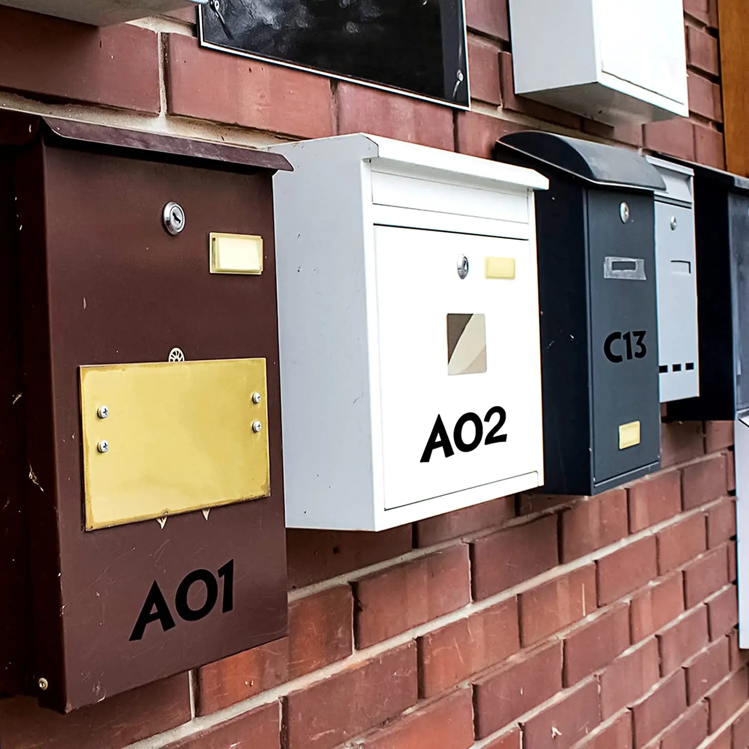 Diy Alphabet Letters And Numbers Stickers Colorful Self Adhesive