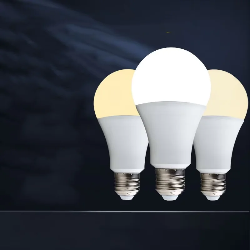 E27 DC12V LED Light Bulb 3000K 4000K 6000K Aluminum Plastic for Coal Mine Underground Fishing Boat Other Applications 85V DC12V-