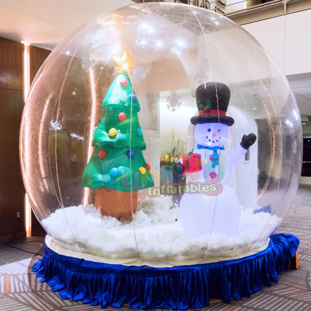 Nice Giant Snow Globe Balloon Inflatable Human Size Snow Globe