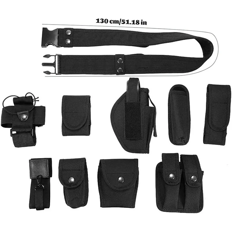 Outdoor Mountaineering Adjustable Heavy Duty Tactical Belt for Daily Commuting Hunting Training Sport Enthusiasts Utility Belt