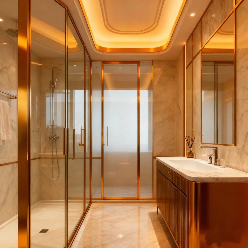 Stainless steel decorative strip