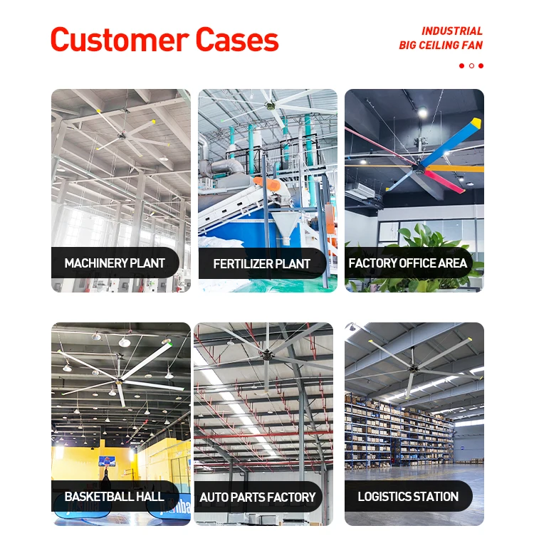 Drive Gearless Hvls Fan, JULAI, 10ft, 3m, PMSM - detail 12