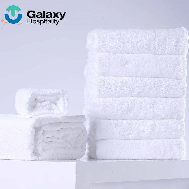 Wholesale Price Standard Size Pure Cotton Plain Big White Hotel