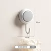 Press the suction cup hook (white lime)