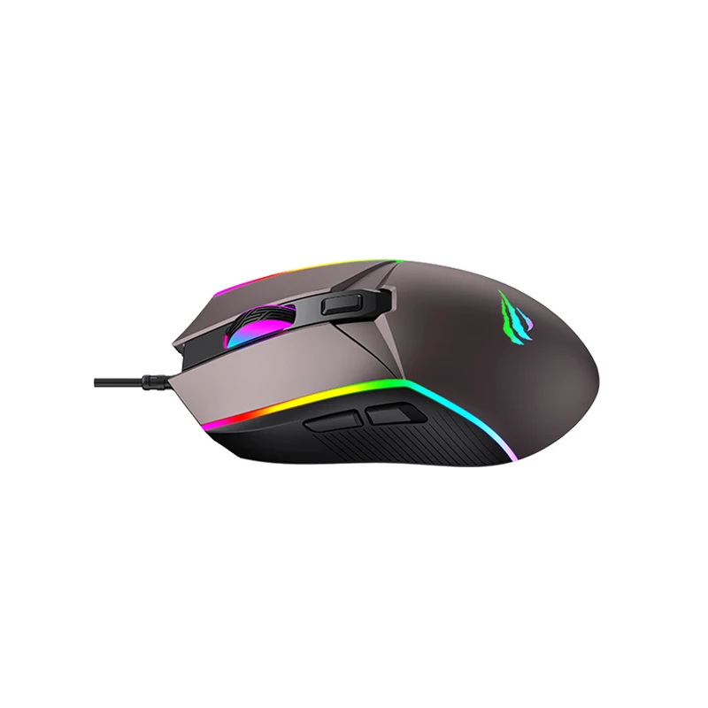 Havit MS1028 Wired Gaming Mouse Mice 7200Dpi Optical 1 Independently Buttons Office Pc Mous for Laptop Computer Gamer