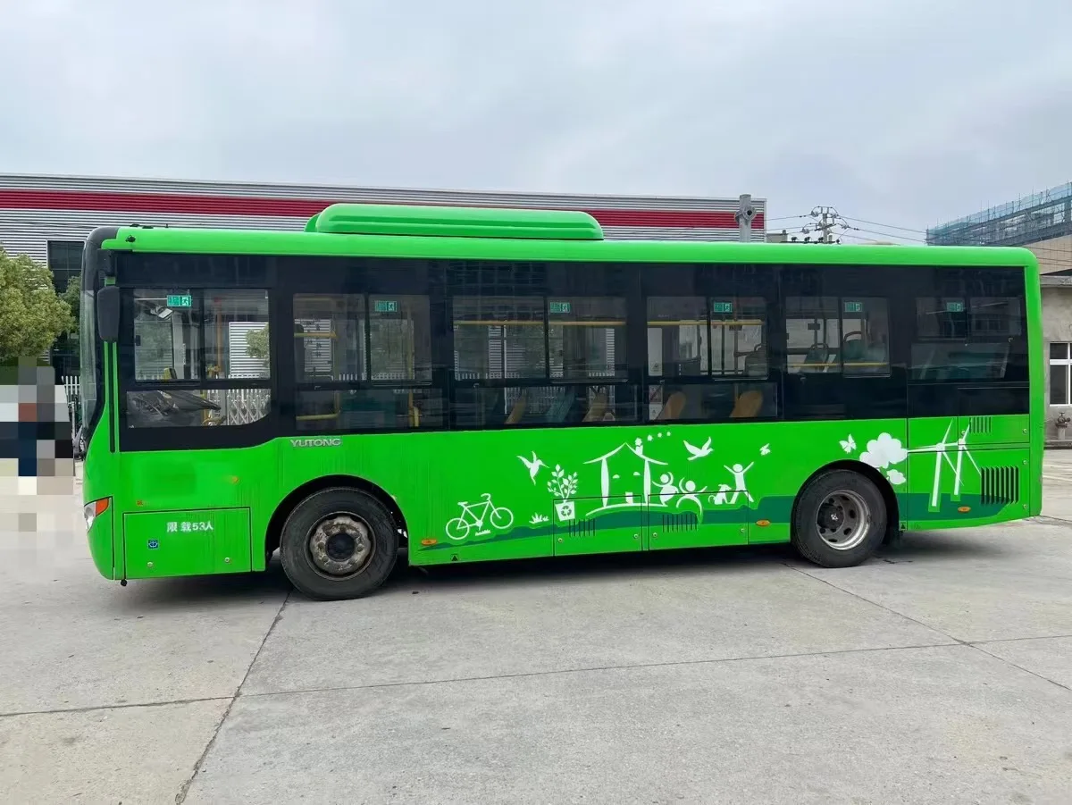 China Cheap Price Youtong E8 53 Seater Pure Electric Sightseeing Bus 8M New Energy Used Electric City Vehicles Bus