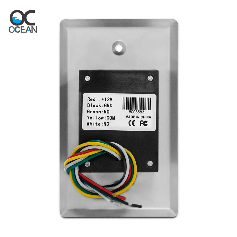 No Touch Exit Button with LED for Access Control System Door Release