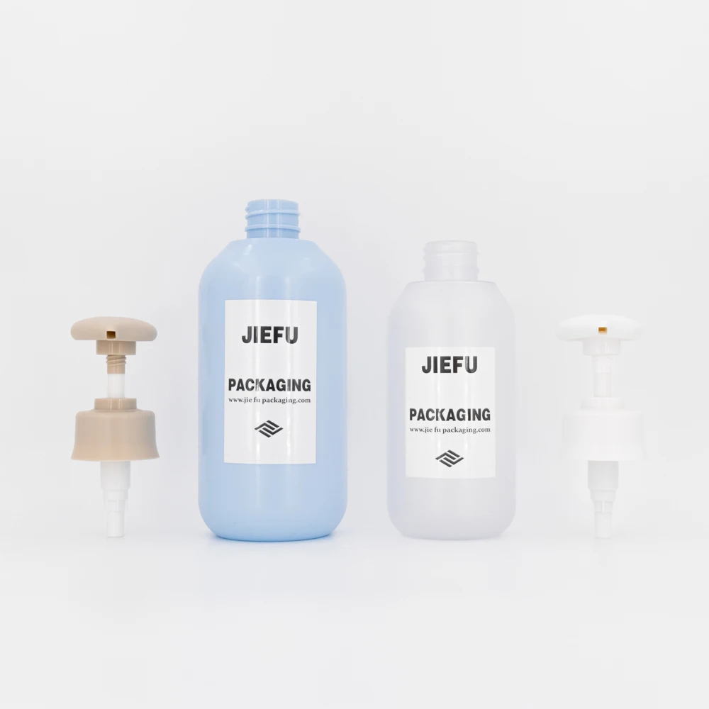 Popular 300ML500ML Makaron Color Round Shoulder PET Press Lotion Baby and Child Peach Shaped Pump Head Shampoo and Bath Bottle