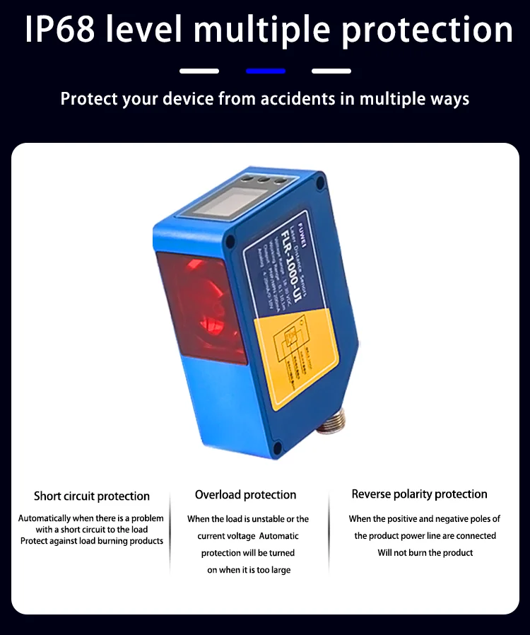 Fuwei High Precision Laser Distance Measurement Sensor Range 310m