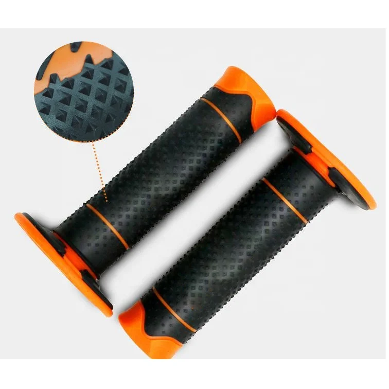 Мотоциклетные запчасти REALZION, оптовая продажа, оранжевые гелевые ручки 7/8 дюйма 22 мм для KTM DUKE 125 200 390