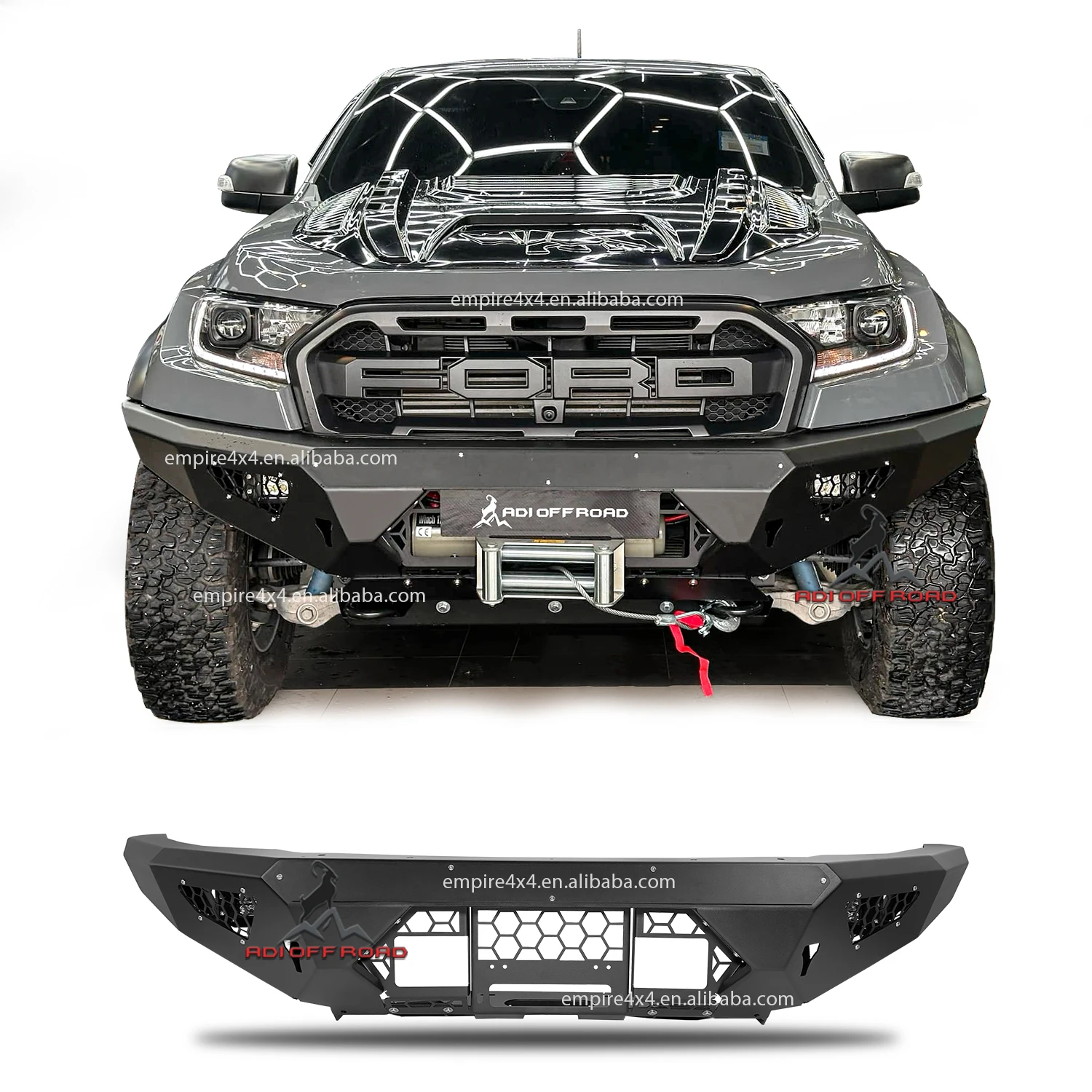 F11 Series 4x4 with Winch Mount Steel Bullbars Front Bumper Rear Bumper ...