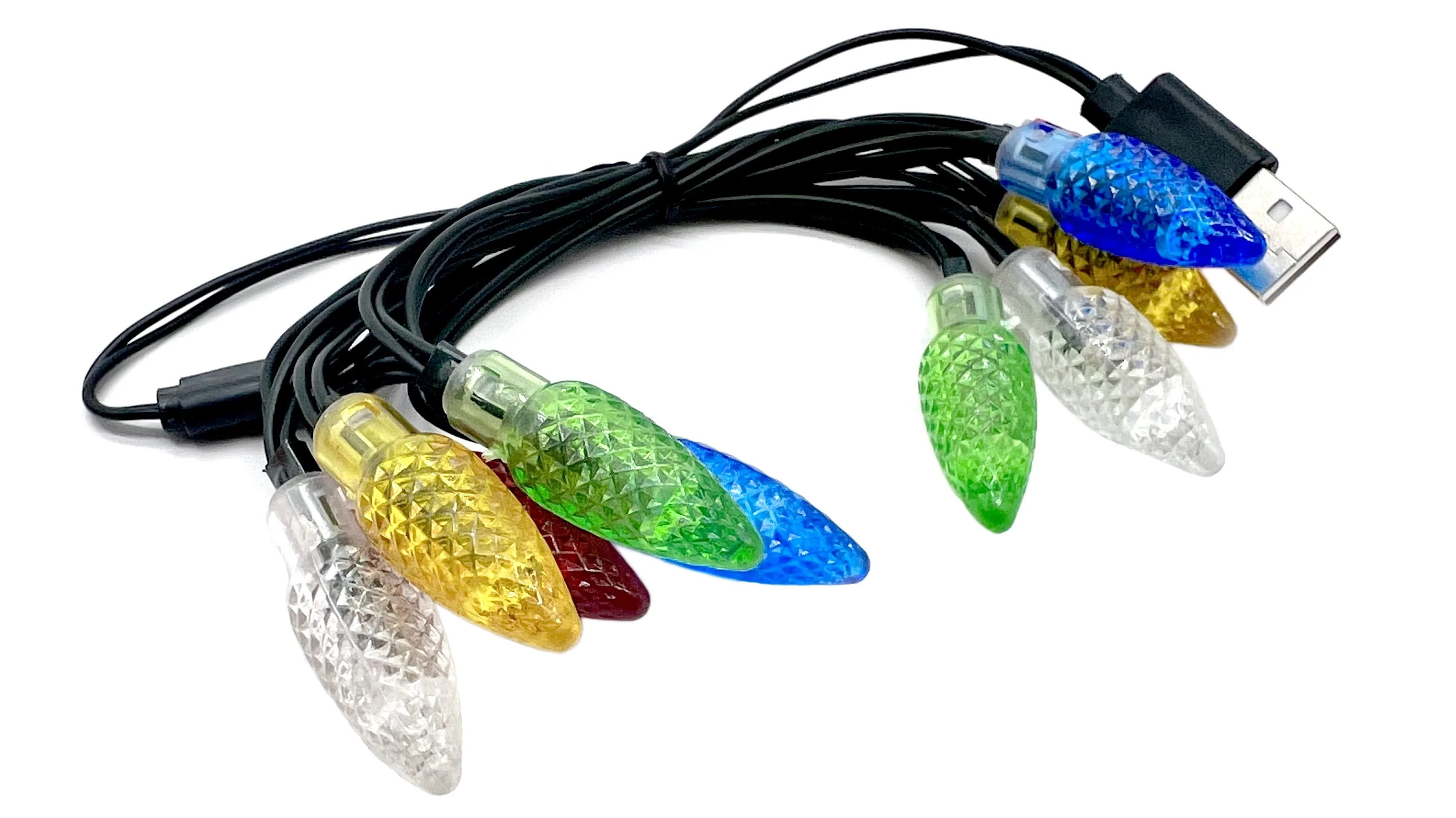2022 Holiday Led Christmas Lights Charging Cable Usb And Bulb Charger