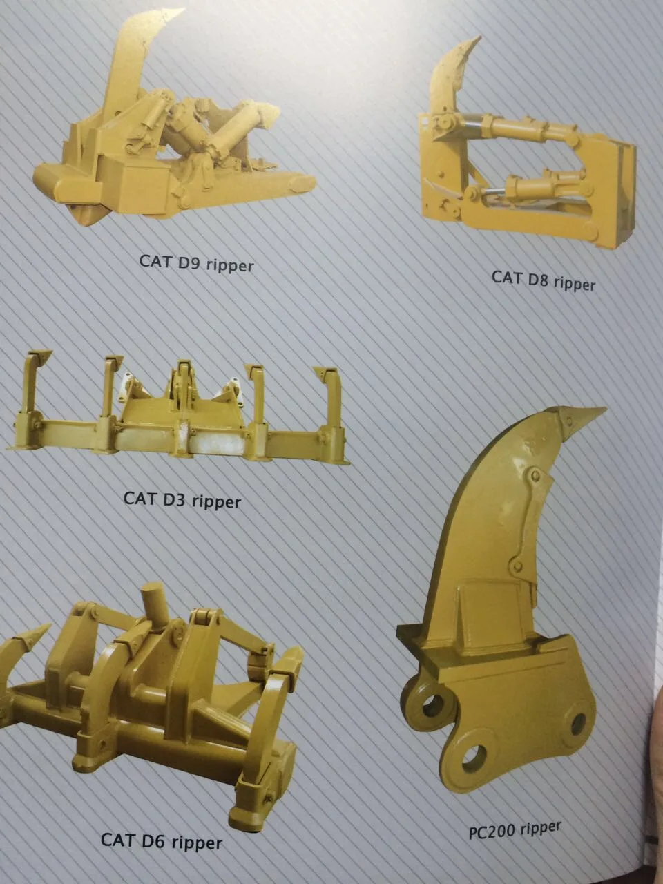 K9-17号\"Ripper\" PSCR Ripper Shank Protector Cat D7/D8/D9 Standard - West-Trak NZ