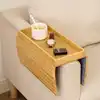 Natural color - all bamboo - sofa tray