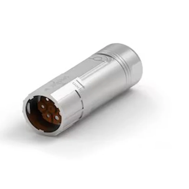 Connector Cable-to-Cable, Circular Connector Plug, Shell Size 23, Power & Signal,  Zinc Alloy, PBT GF BSTA078NN00590100000