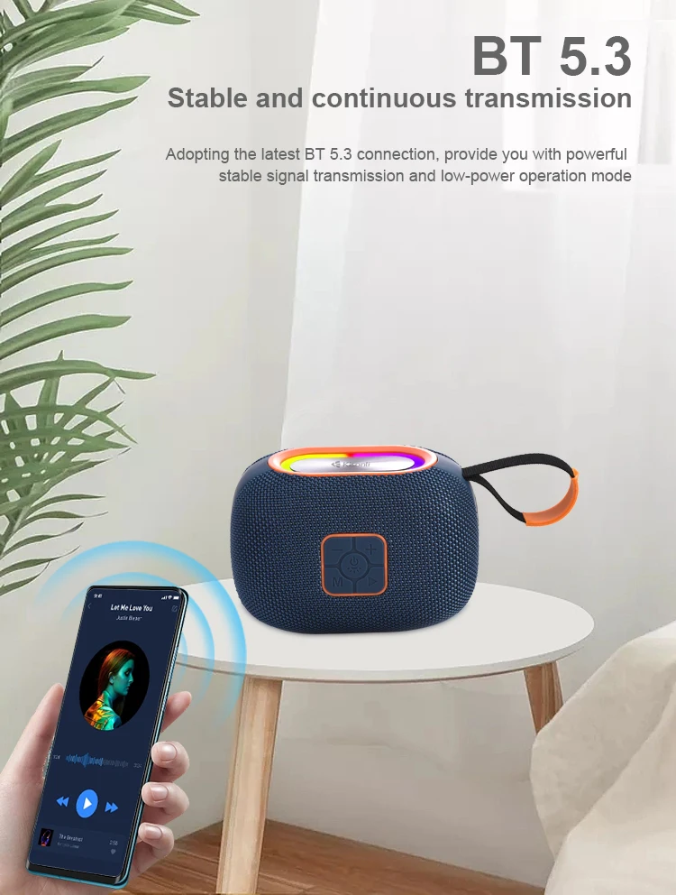 Kisonli G18 Waterproof Shower Bass Speaker Subwoofer External Speakers