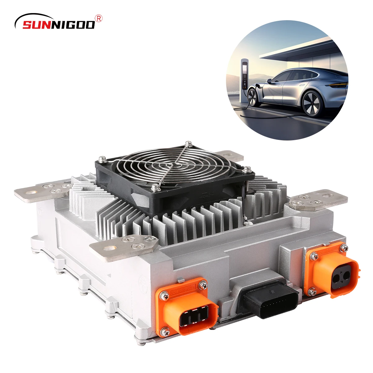 EV OBC Electric Car 6.6KW On Board Charger 32A IP66 Sealed Waterproof ...