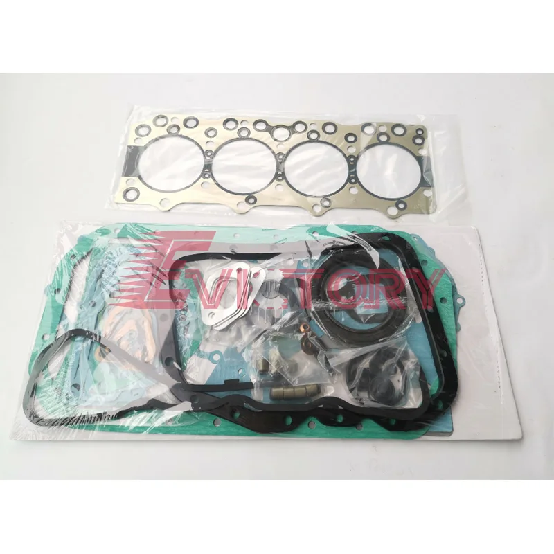 For DOOSAN DAEWOO Engine Parts DB33 DB33A Full Gasket Kit Water Oil Pump Rebuild Kit diesel Engine Machinery