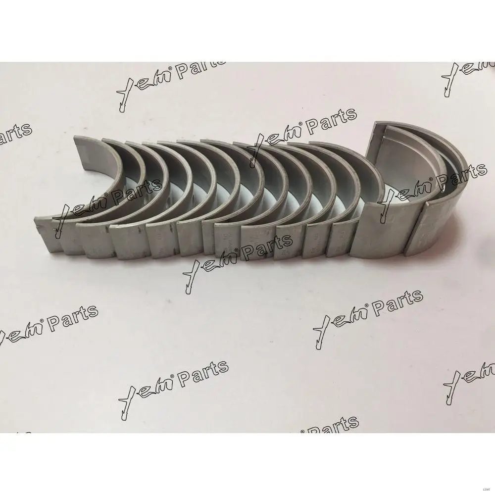 Main Crankshaft Bearings Kit Fit for Isuzu DA640 Engine Overhaul Rebuild Kit