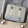 Borsa per abiti grigio-medio