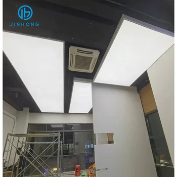 Customized by 2024 new ceiling manufacturer White transparent film Soft film ceiling  light box Soft film ceiling white