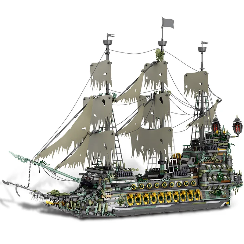 Flying Dutchman 1.0m Giant Pirate Ship 66037 Zhen Brick