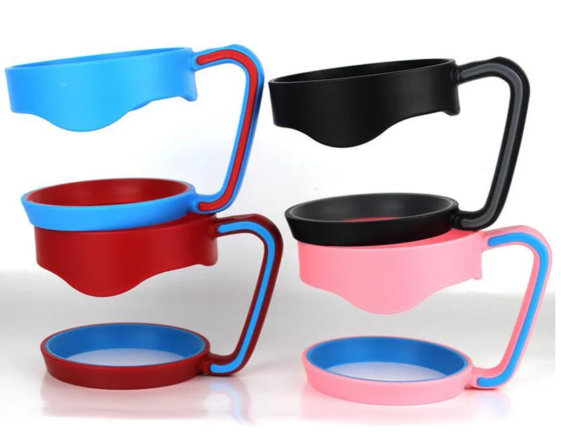 Пластиковая ручка для чашек объемом 30 унций, портативный держатель для стаканов объемом 30 унций из нержавеющей стали