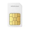 Carte SIM noire