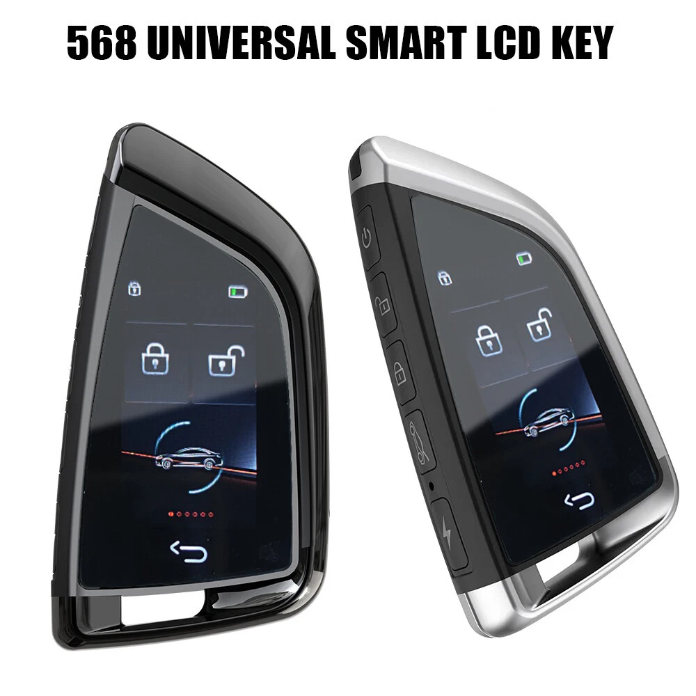 Universal Lcd Display Car Key Upgrade Smart Remote Control Keyless For Bmw Key Modified 568