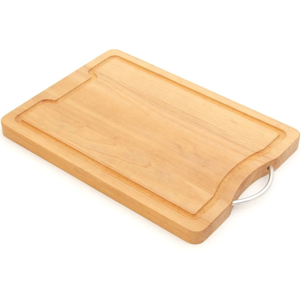 Wholesale Custom Rubber Wood Cutting Board Professional Chef Kitchen