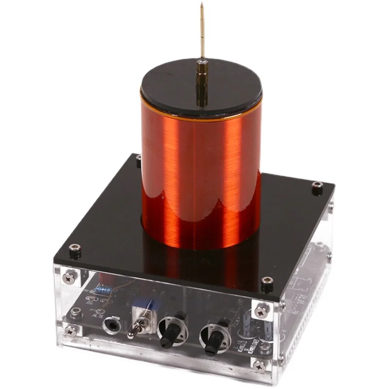 Kit Bobina Di Tesla Mini - Trasmissione Wireless Elettricità, Con Telecomando - Foto 11