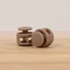 Brown 17mm - 17mm - round - brown