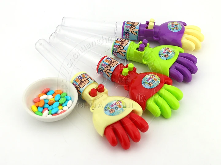 hand shape toy candy