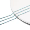 Silver base with turquoise blue