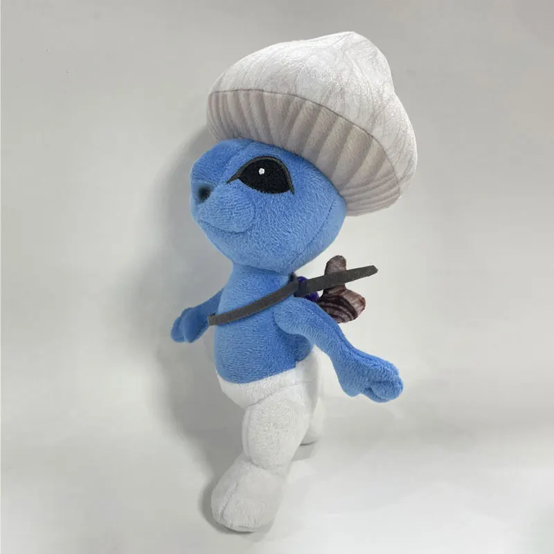 New Design Soft Stuffed Smurf Cat Plush Toy Cartoon Blue Elf Smurf Cats ...