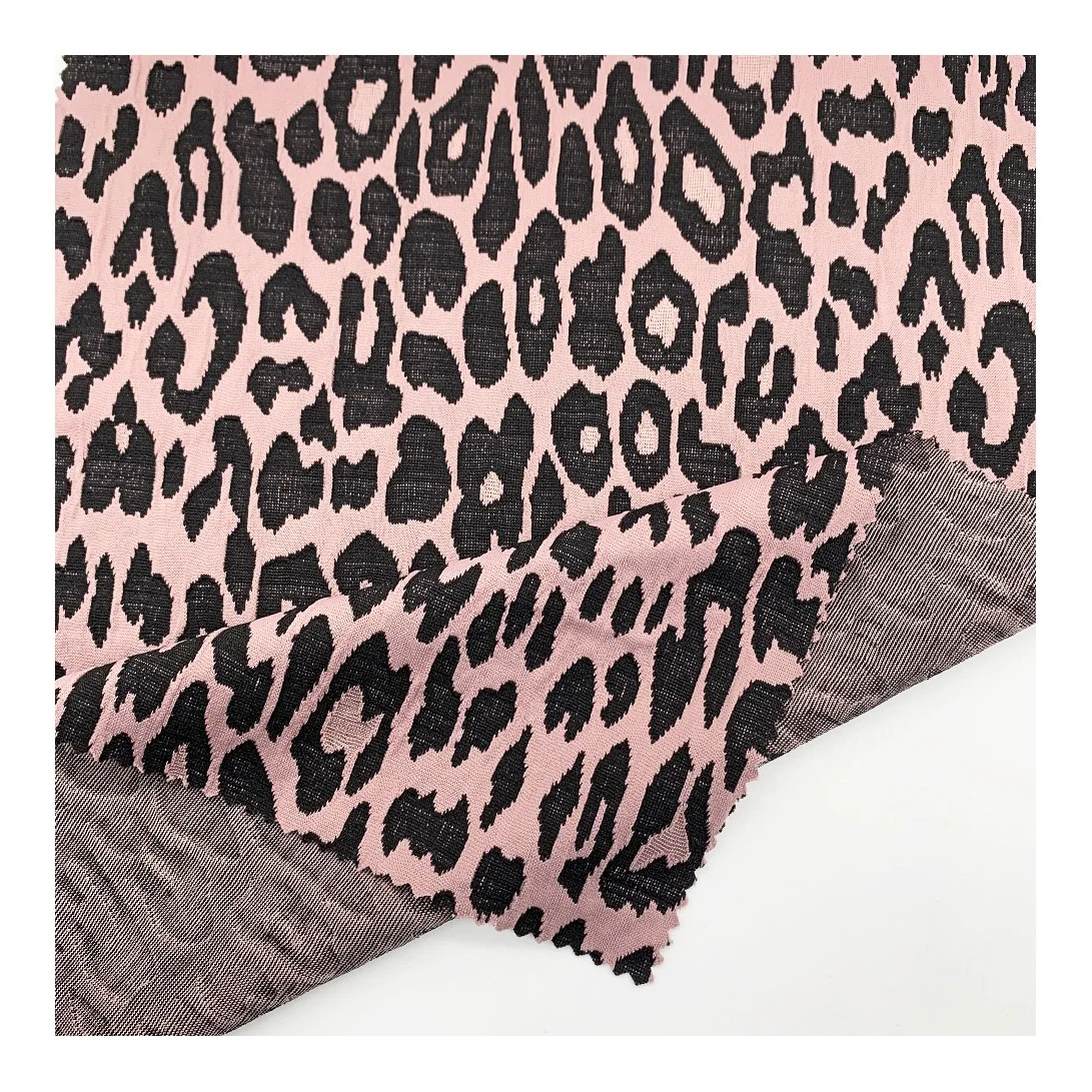 Спандекс купальный костюм бикини жаккардовая ткань леопардовая трикотажная 4-полосная эластичная ткань