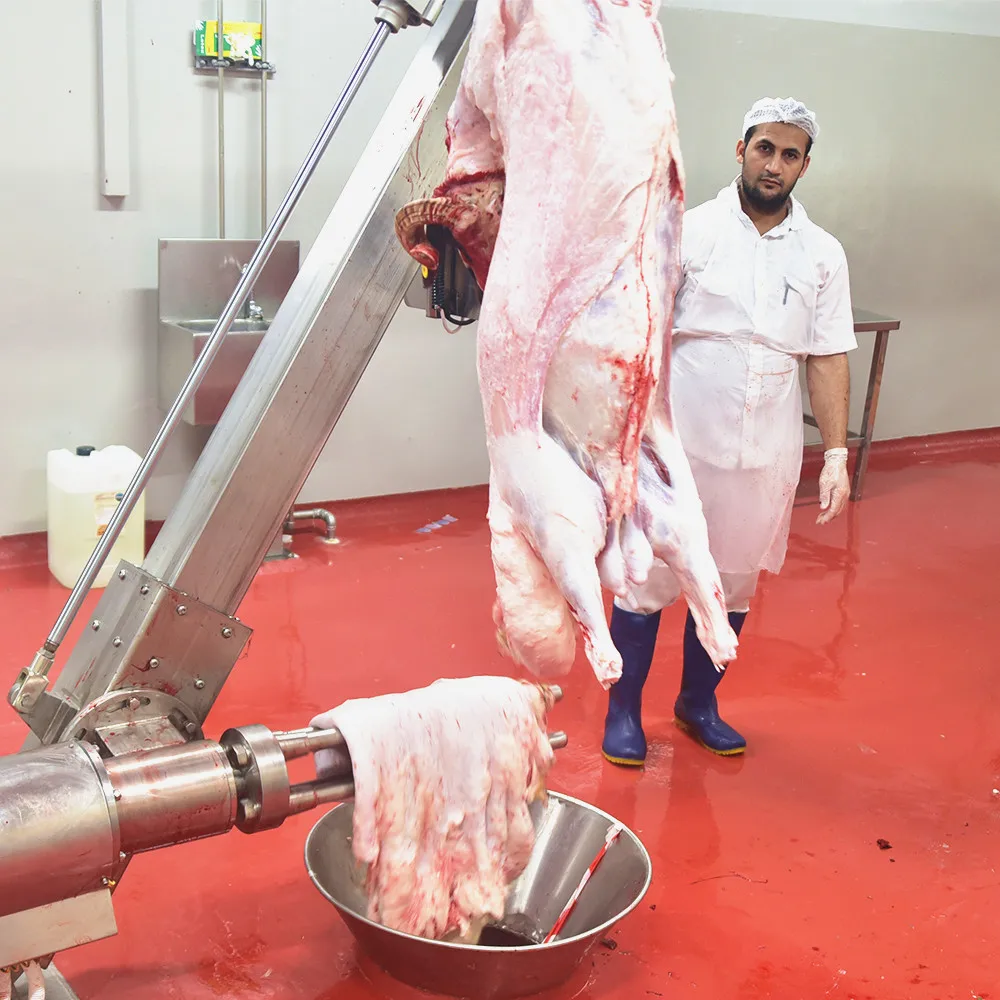 Sheep Slaughter Meet Goat Skin Removal Machine Livestock Stripping Equipment