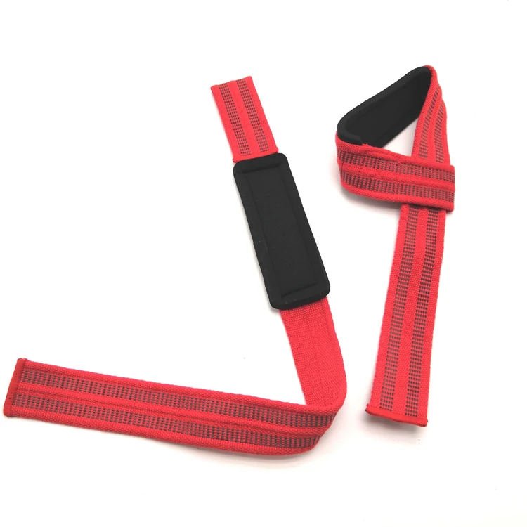 Пользовательские мягкие хлопковые ремни для тяжелой атлетики, Powerlifting Deadlift