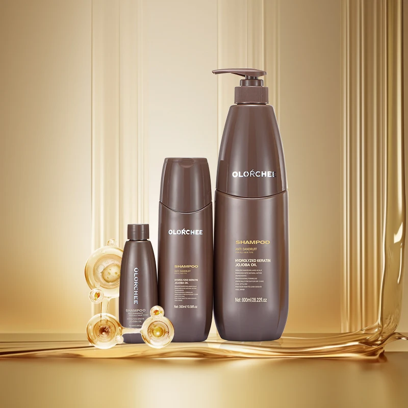 フケ防止ケラチンヘアシャンプー & コンディショナーセット修理サロン