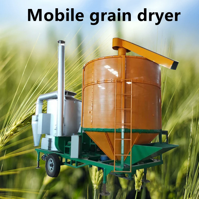 Min mobile corn paddy grain dryer in kenya maize soybeans drying equipment