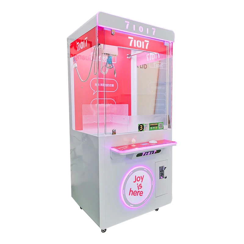 Popular Indoor Entertainment Toys Panda Claw Doll Machine Coin Toss Operation Game Machine Mini Claw/claw Machine