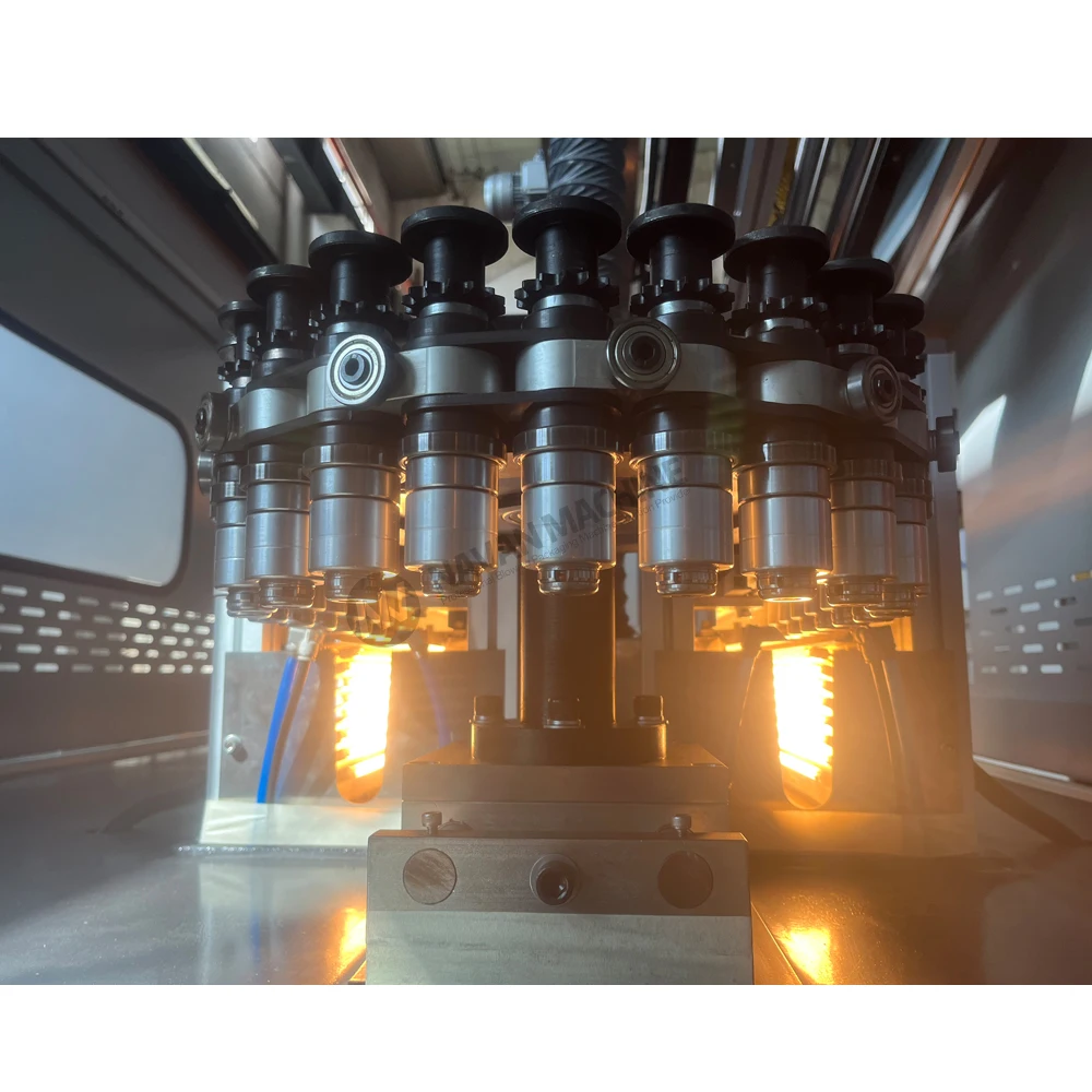 High Precision Professional Factory Direct Pet Blowing Machine High Speed Automatic Plastic Bottles Making Machine SMC Motor Hot manufacture